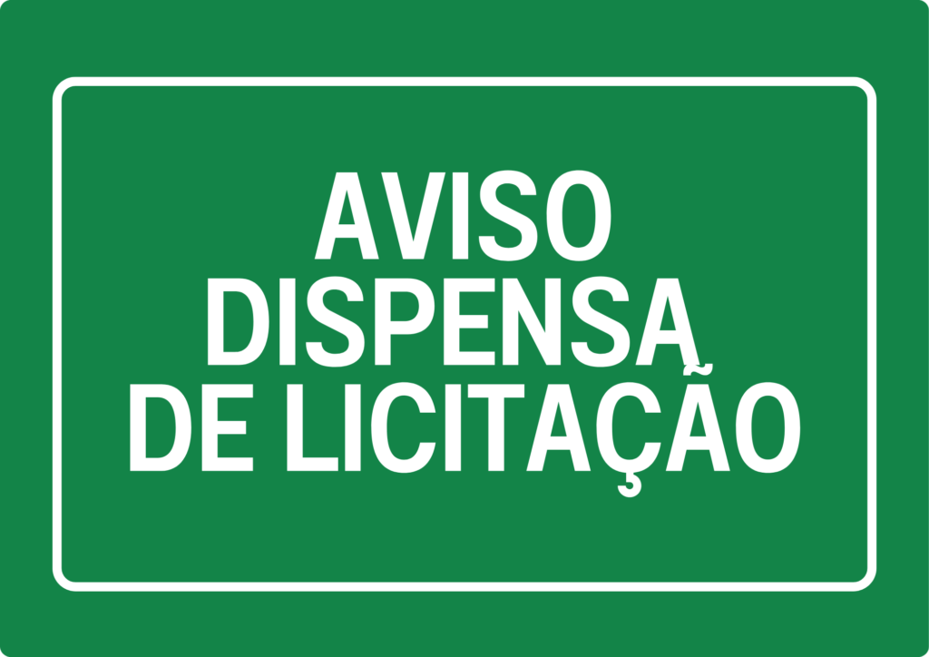 AVISO DE DISPENSA DE LICITAÇÃO 006/2024